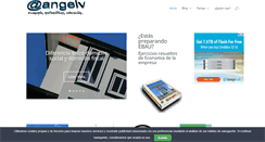 Desktop Screenshot of angelv.es